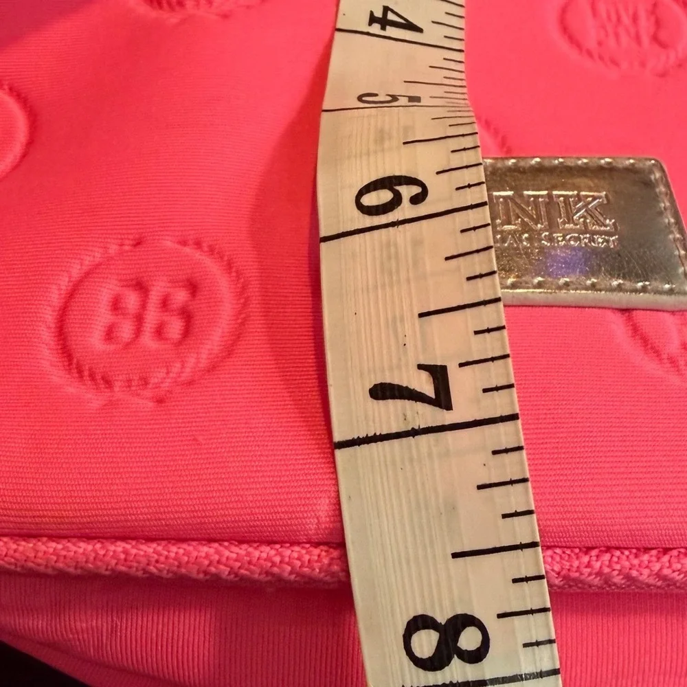 Victorias‎ Secret Pink Hanging Travel Toiletry Bag Hot Pink Makeup Cosmetic Case